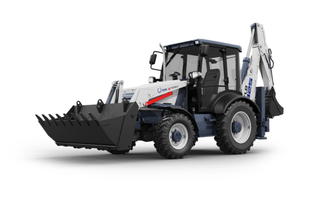 Экскаватор-погрузчик JCB и Hidromek